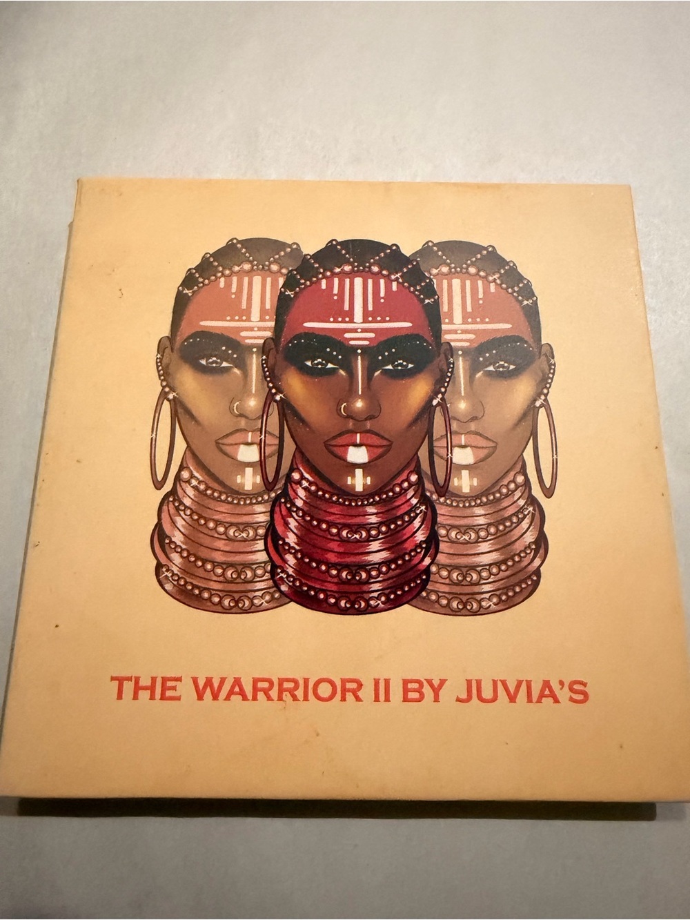 Amazon The Warrior II Eyeshadow Palette - Brown, Red, Cream Tones